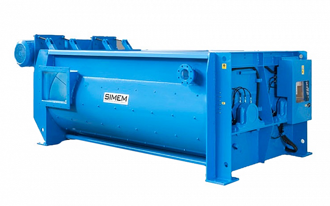 Двухвальный бетоносмеситель Simem MSO 2501