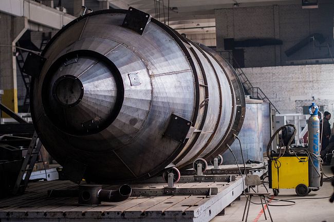 Цельносварной силос ТТС-12-Ц