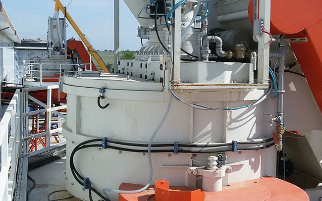 Планетарный бетоносмеситель SICOMA MP 2250/1500