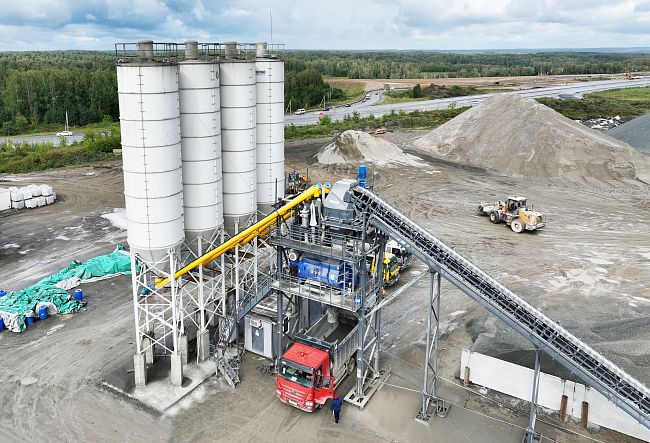 Завод для строительства дорог и аэропортов SmartBeton 130